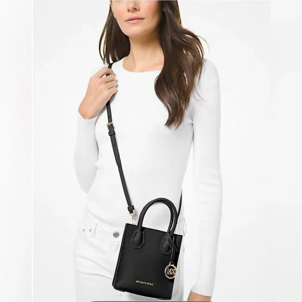 Mini Michael Kors Bag with Gold Tone Hardware
